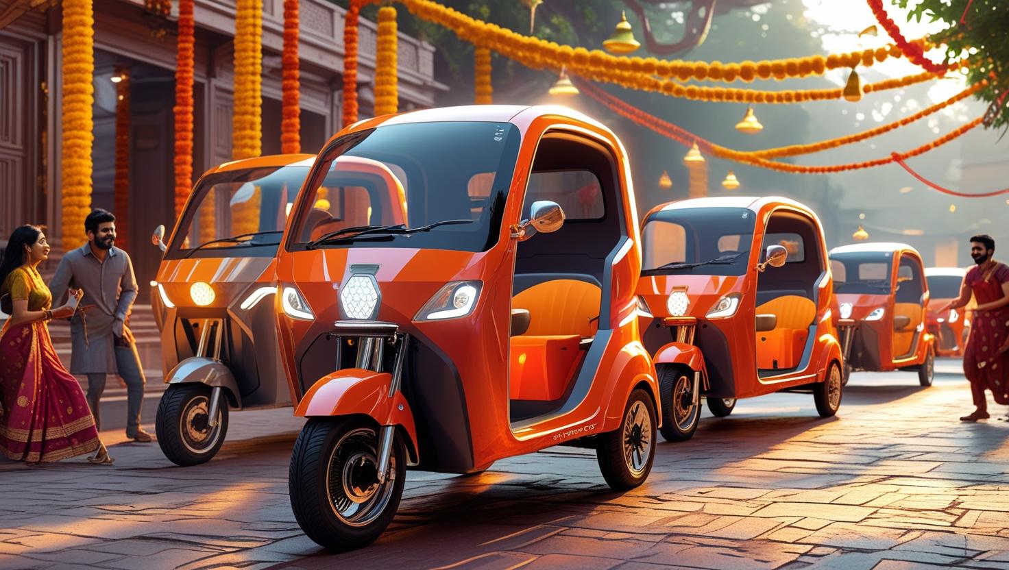 Auto Rickshaws to Get Big Upgrade This Diwali 2025: Extended Range at Lower Prices Announced