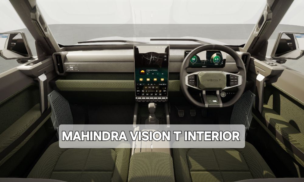 Mahindra Vision T Interior