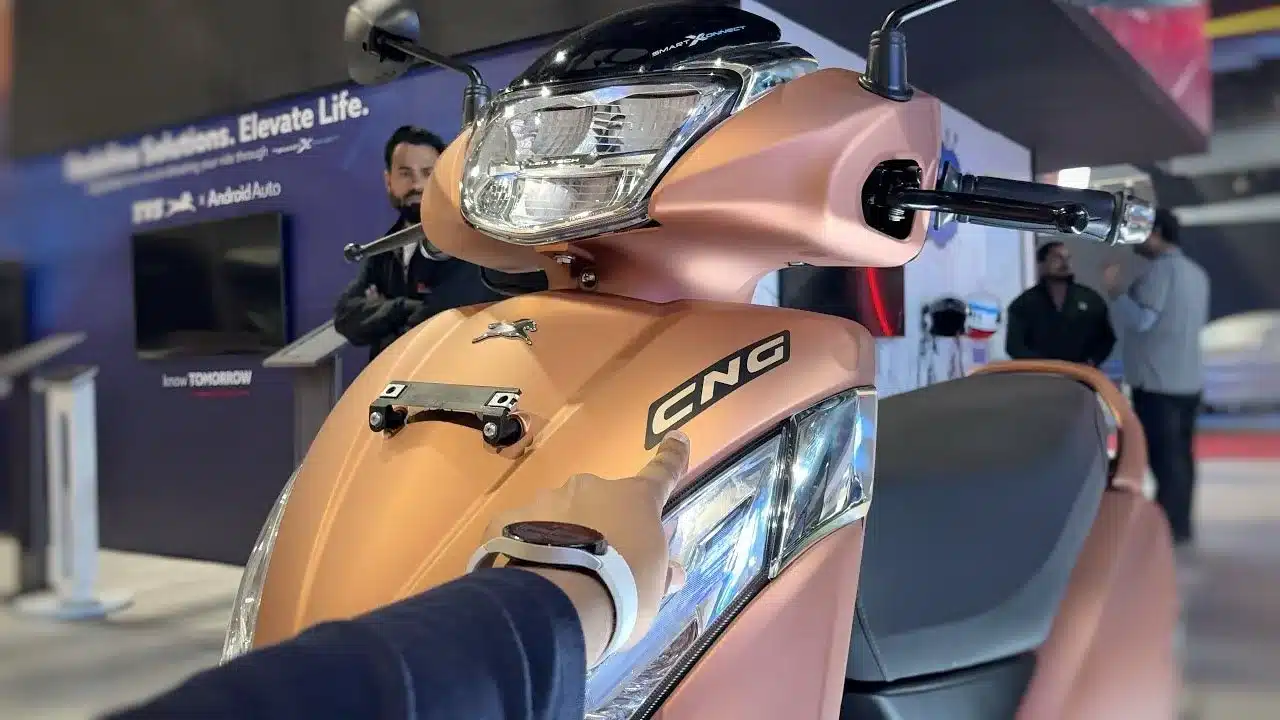 TVS Jupiter CNG 2025