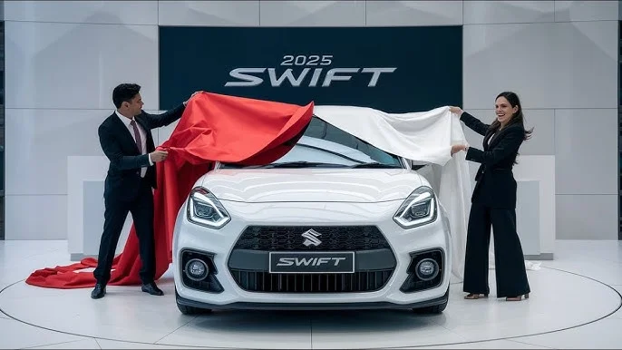 नई मारुति स्विफ्ट 2025 - 32 किलोमीटर प्रति लीटर और मात्र ₹3.75 लाख की स्टाइलिश हैचबैक