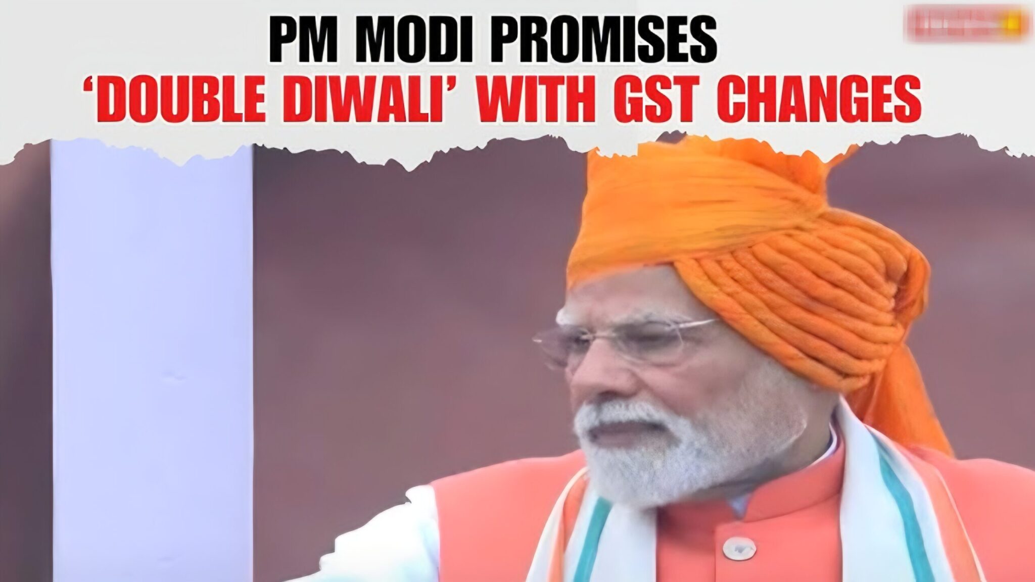 PM Modi Declares 'Double Diwali' as Next-Gen GST Reform to Lighten Tax Load
