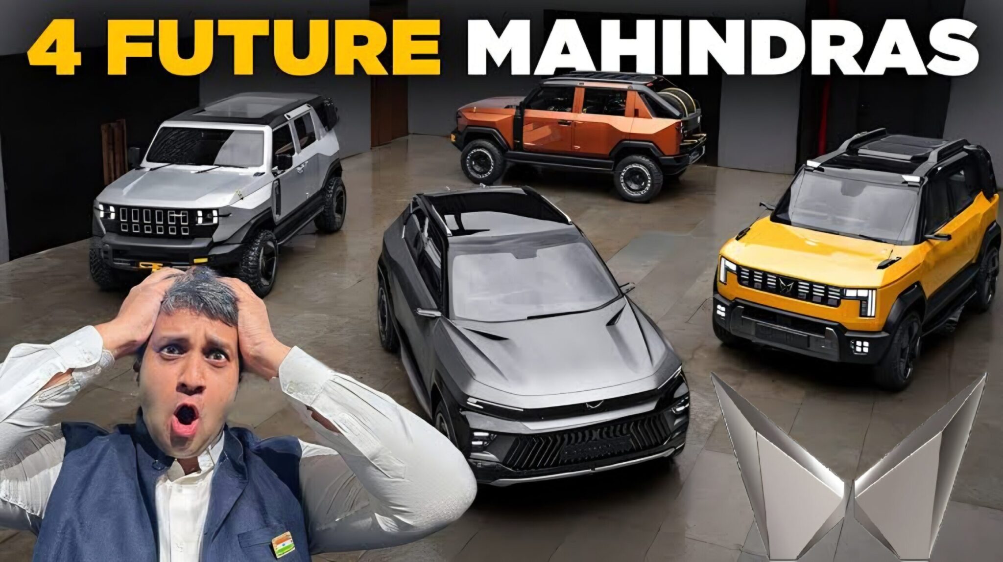Mahindra Stuns Auto World With Vision X, Vision T, Vision S & Vision SXT