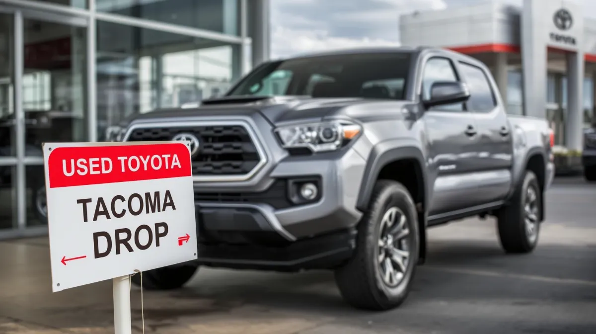 Used Toyota Tacoma Prices DROP Across USA